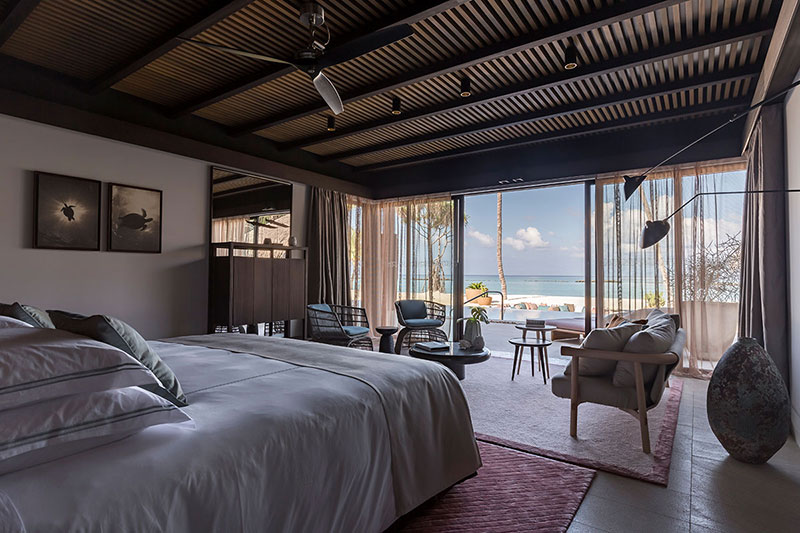 Райский дом: впечатляющий дизайн виллы на Сейшелах Райский дом: впечатляющий дизайн виллы на Сейшелах вилла у моря