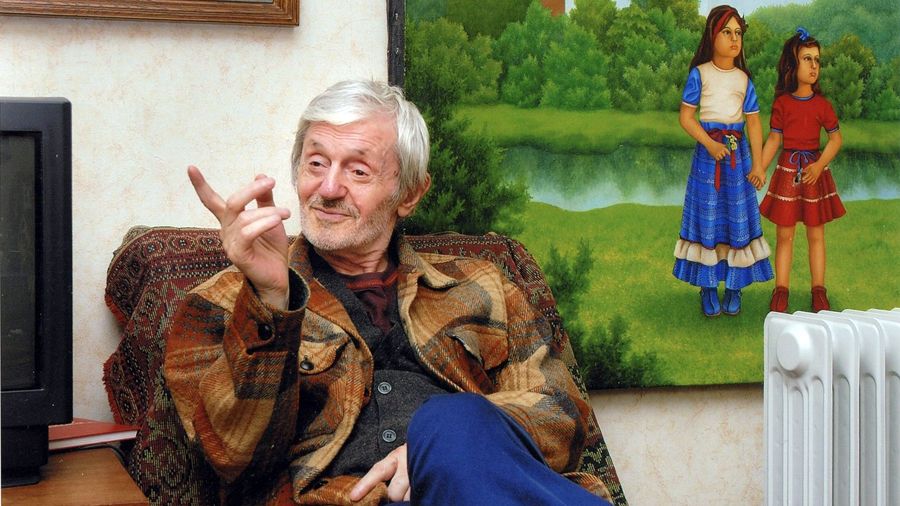 Виктор Соснора дома на проспекте Ударников, Санкт-Петербург