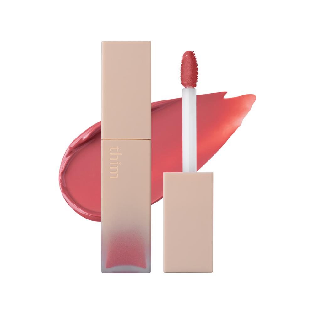 Сатиновый блеск-глазурь Satin lip glaze, оттенок 04 Blushed, Thim