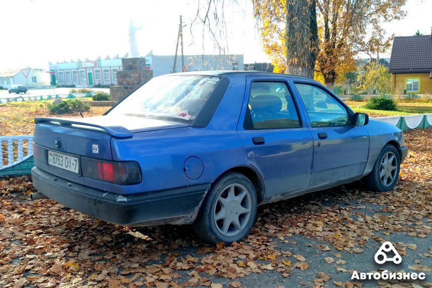 Проездить три года на 30-летнем корче и ни о чем не жалеть ford sierra,авто и мото,вторичка