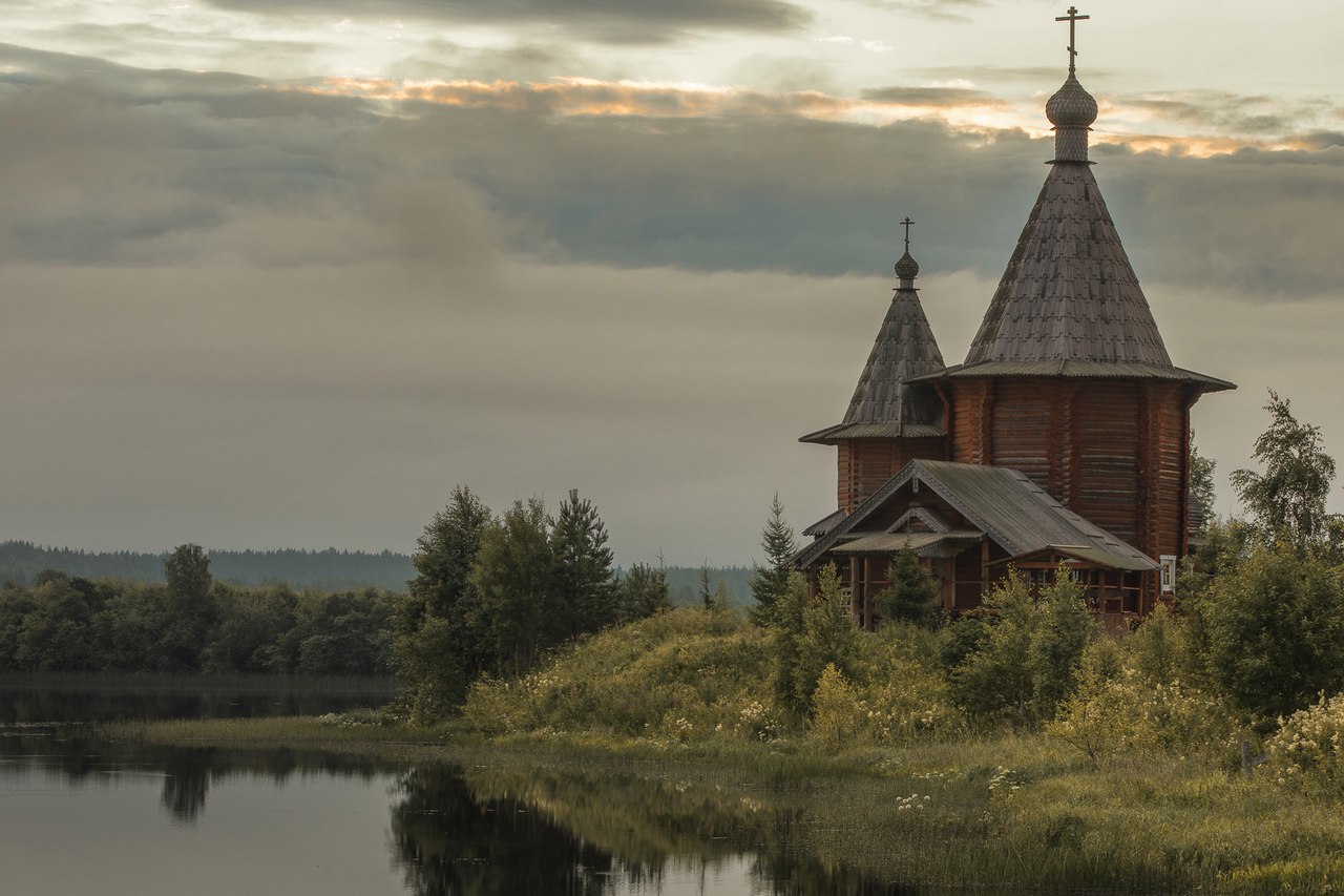 Деревня Погост Карелия