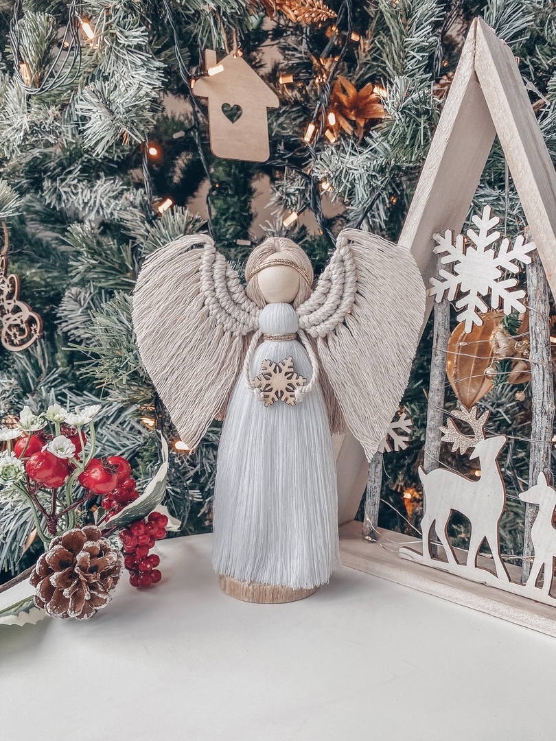 Праздничные ангелы декор,идеи и вдохновение