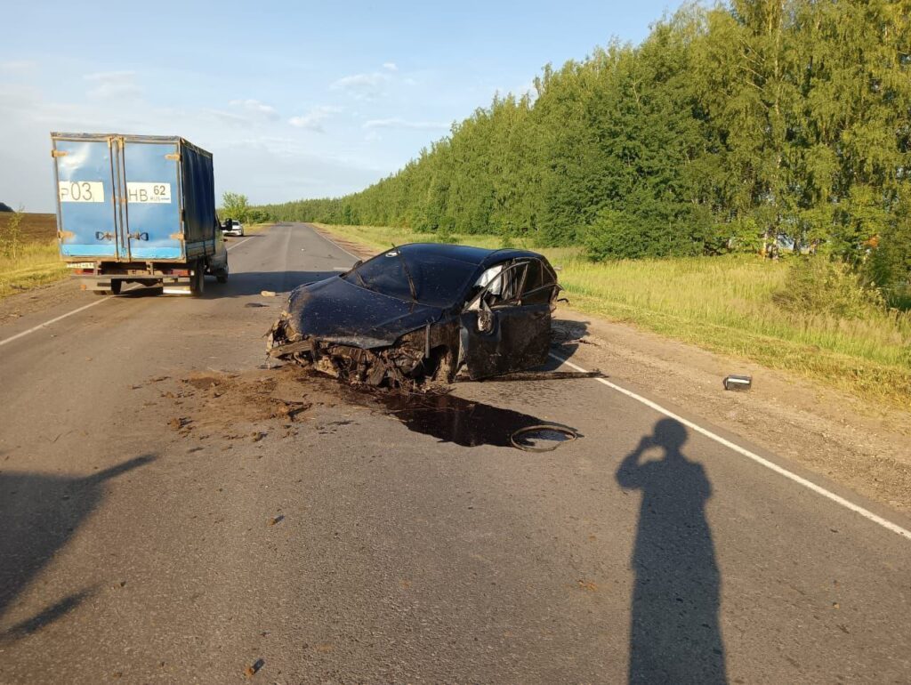 В ДТП в Сапожковском районе погиб 18-летний водитель
