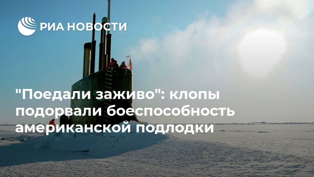 "Поедали заживо": клопы подорвали боеспособность американской подлодки