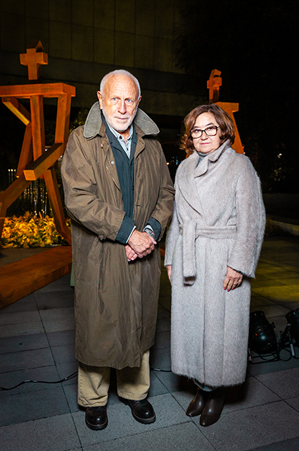 Алена Долецкая, Леонид Парфенов и другие на открытии музея под открытым небом в Новой Третьяковке Светская жизнь