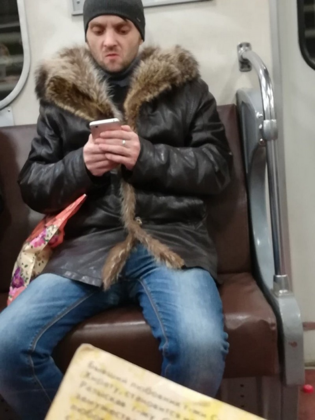 Модники и чудаки из метро