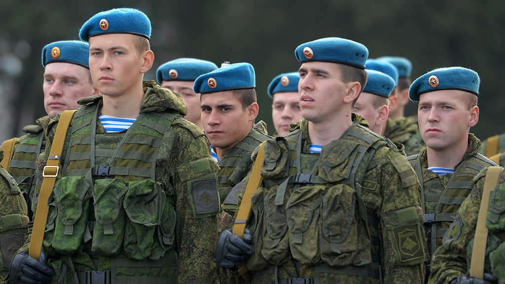 Военная форма десантника российской армии фото