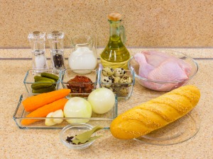 Паштет из курицы. Ингредиенты