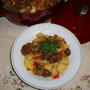 Рагу из картошки с мясом
