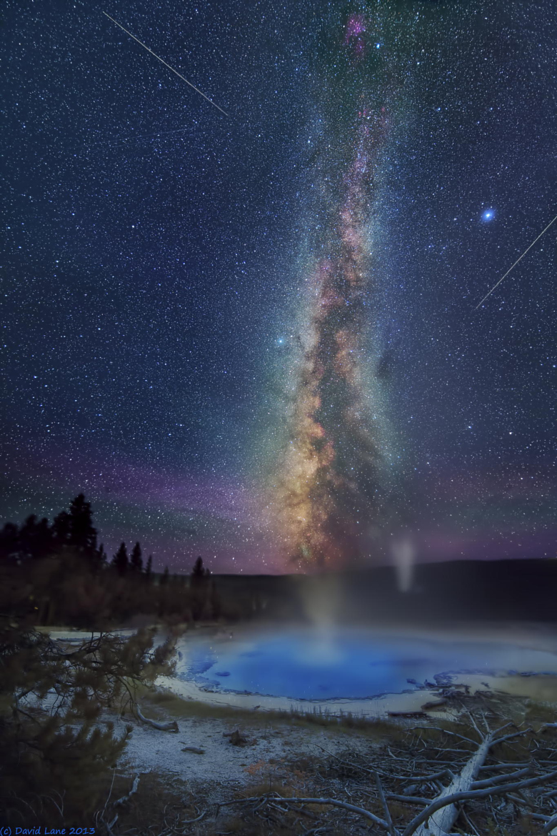 Milky way from Yellowstone Park-36