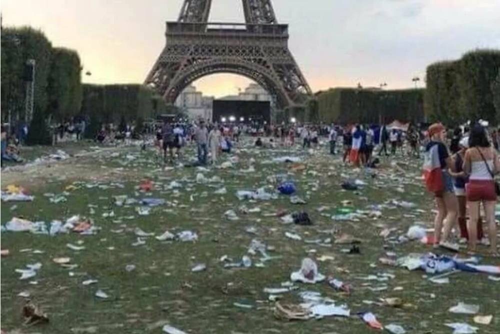    В Париже экологические проблемы: мусор не всегда успевают убирать, да и река Сена серьезно загрязнена. / соцсети
