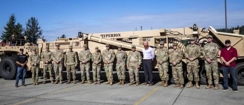 Опытный гиперзвуковой ракетный комплекс LRHW Dark Eagle передан в войска оружие