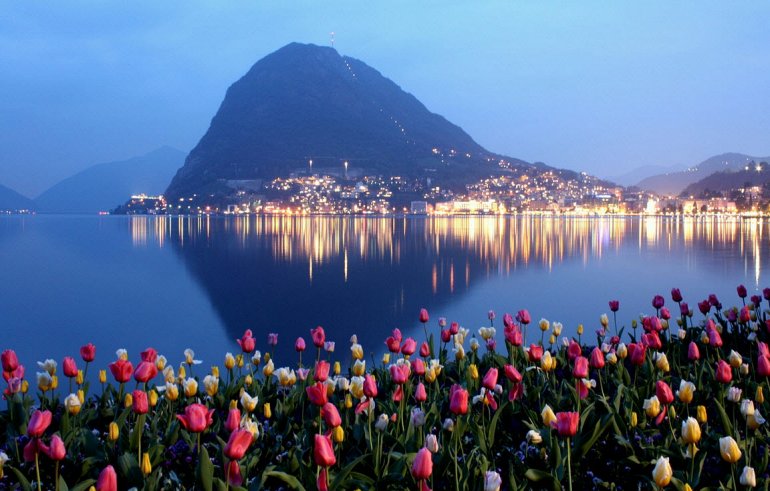 Поехать в отпуск в Швейцарию Озеро Лугано заграница,отдых,отпуск,туризм