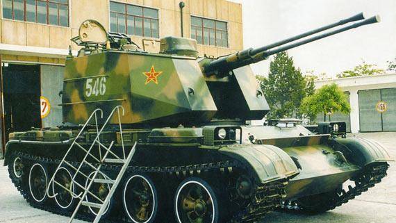 Китайская зенитная артиллерия эпохи холодной войны оружие