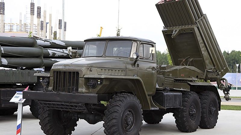 Появились кадры работы «Градов» по позициям ВСУ в Авдеевке