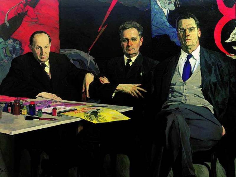 Кукрыниксы: мастера плакатно-карикатурной пропаганды