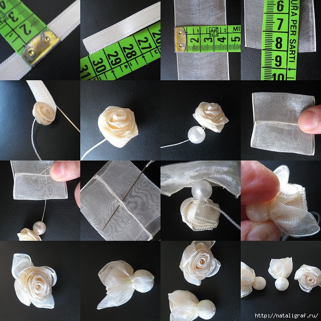 Цветы из лент: мастер-класс Цветы из лент: мастер-класс мастерство