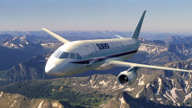 Sukhoi Superjet 100. Подрезанные крылья