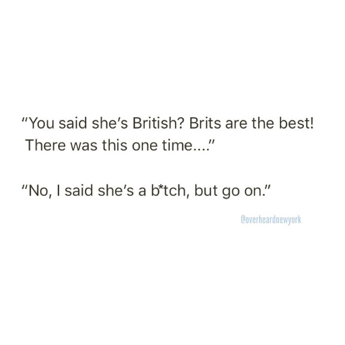 Overheard Ny