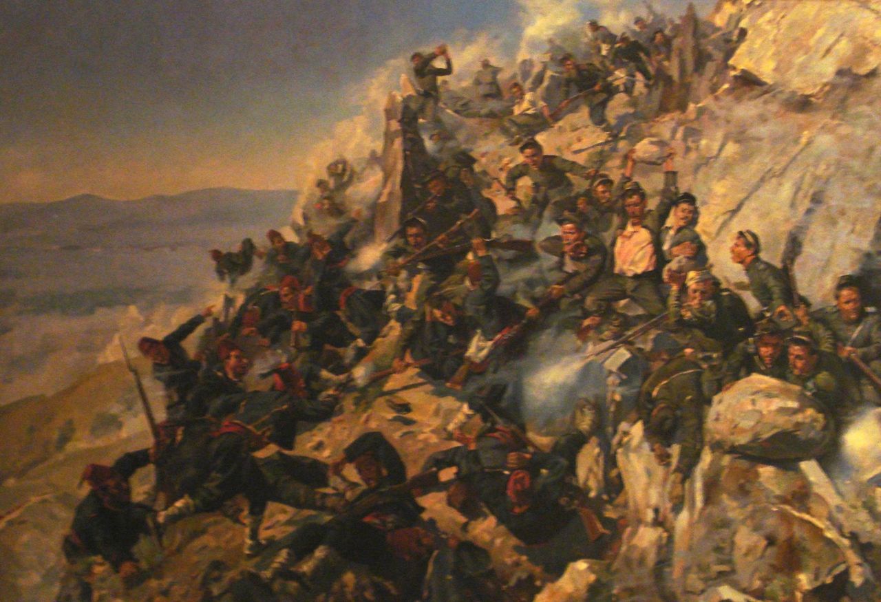 Оборона Шипкинского перевала.