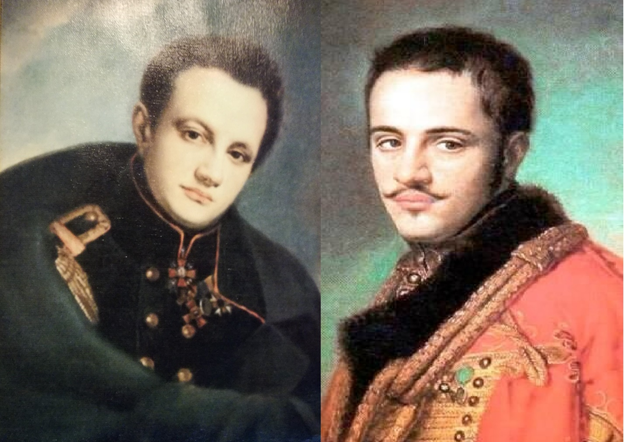 Александр и Николай – сыновья генерала Раевского 