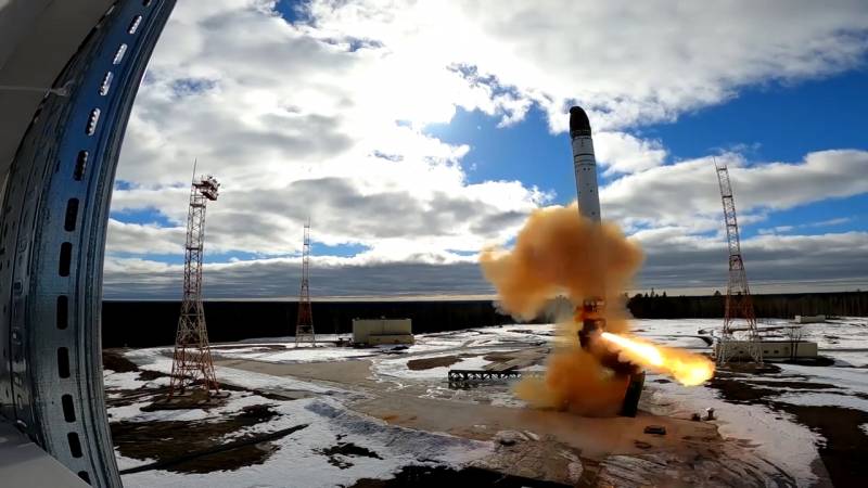 Испытания МБР «Сармат» накануне завершения Испытания МБР «Сармат» накануне завершения оружие