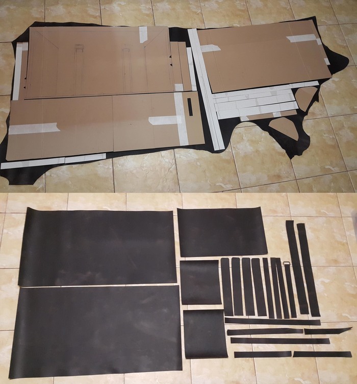 Дорожная сумка из кожи своими руками