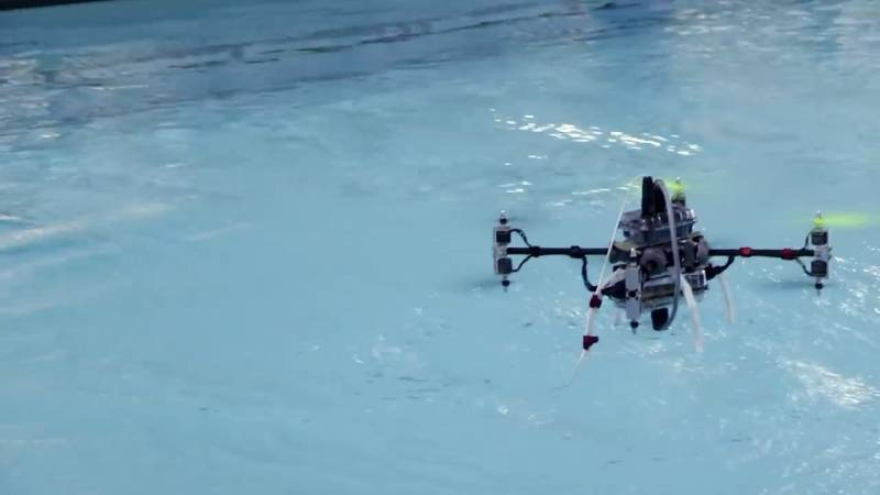 Двухсредный беспилотный аппарат Naviator переходит на новый этап испытаний