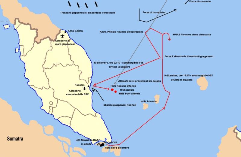 Как японская авиация уничтожила «Соединение Z» Как японская авиация уничтожила «Соединение Z» история