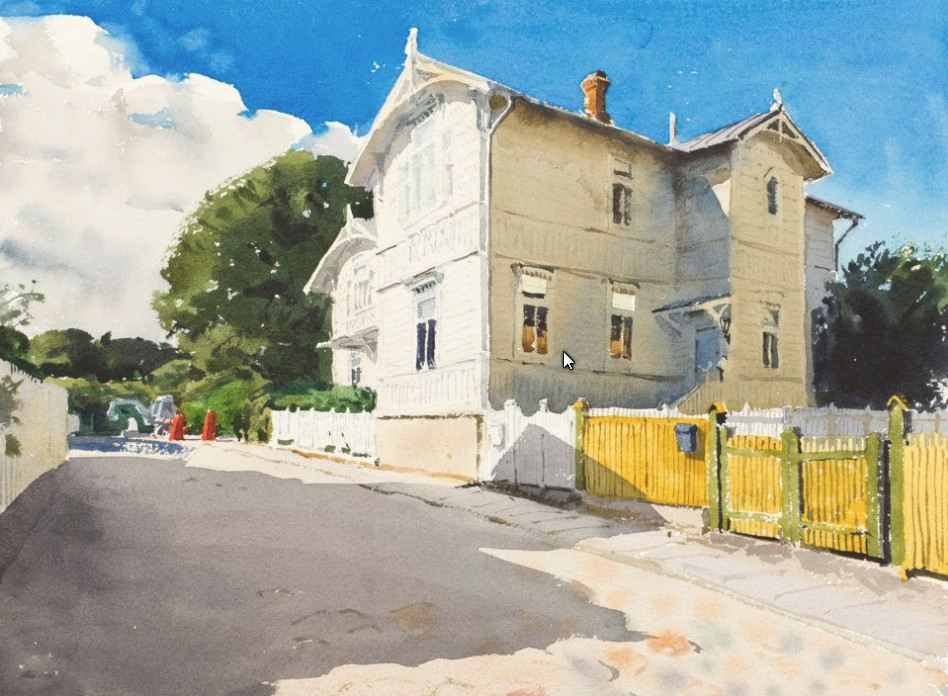 Stanislaw Zoladz. Акварель двадцать восьмая