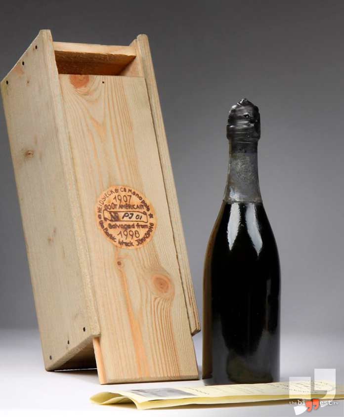 Shipwrecked 1907 Heidsieck