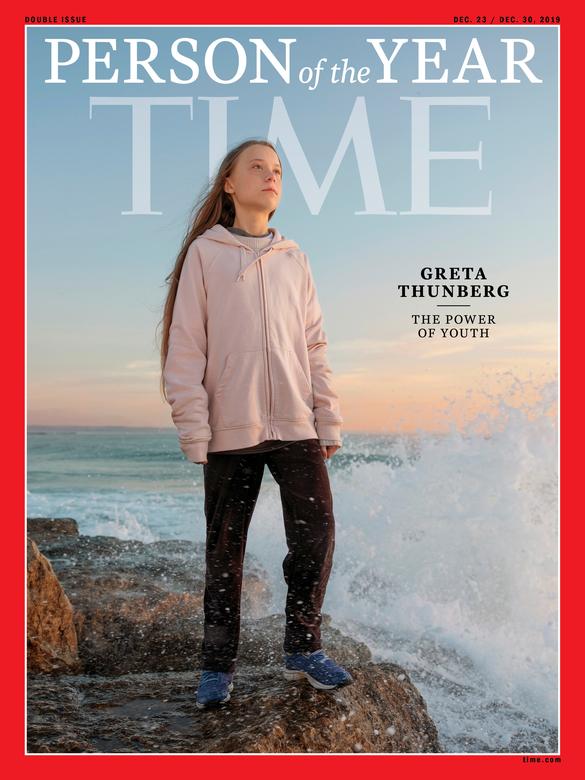 Журнал Time назвал Грету Тунберг человеком года 