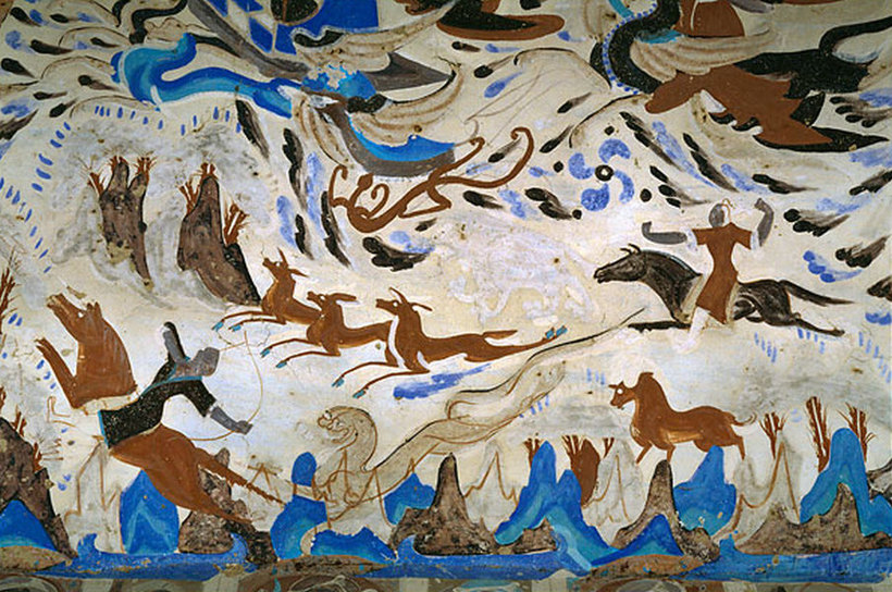 700 рукотворных пещер оазиса Дуньхуан Путешествия,фото