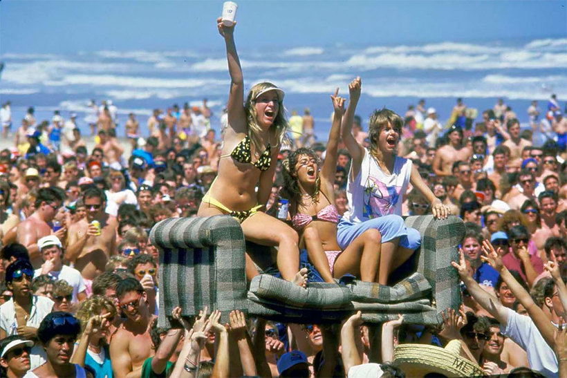 Чудесные солнечные фото о том, какими были весенние каникулы в США в 1980-е Чудесные солнечные фото о том, какими были весенние каникулы в США в 1980-е