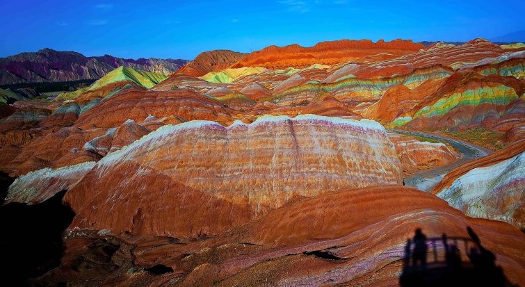 Пёстрые горы Китая, включённые в список ЮНЕСКО 