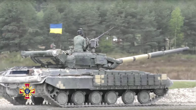 Корреспондент: на танковом биатлоне НАТО украинцы заняли второе место... с конца