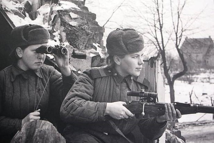 Личный фронтовой дневник Розы Шаниной,  красивой женщины и отличного снайпера Война и мир