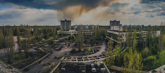 Пожалуй, самая известная в мире панорама города-призрака. /Фото: kiyavia.com