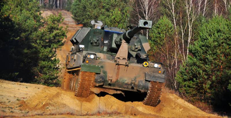 Польские «Крабы». 155-мм самоходная установка AHS Krab оружие