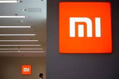 The Xiaomi logo is seen at a Xiaomi shop, in Shanghai, China May 12, 2021. REUTERS/Aly Song 