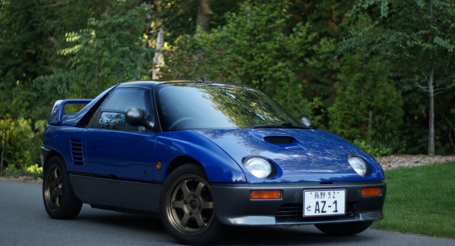 «Крыло чайки» для бедных: 700 килограммов ярости редкого спорткара Autozam AZ-1