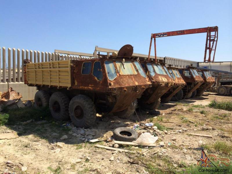 По земле и воде. Амфибийный грузовик Alvis Stalwart оружие