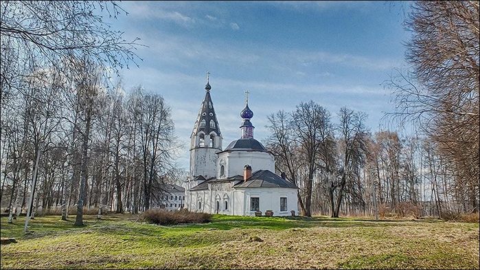 Успенский храм в Плёсе на Соборной горе