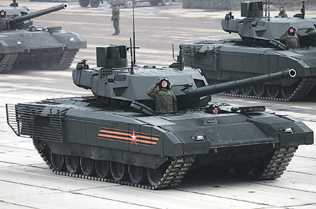 Танк Т-14 «Армата» – пока ничего более совершенного в области танкостроения в мире нет. Фото Виталия Кузьмина