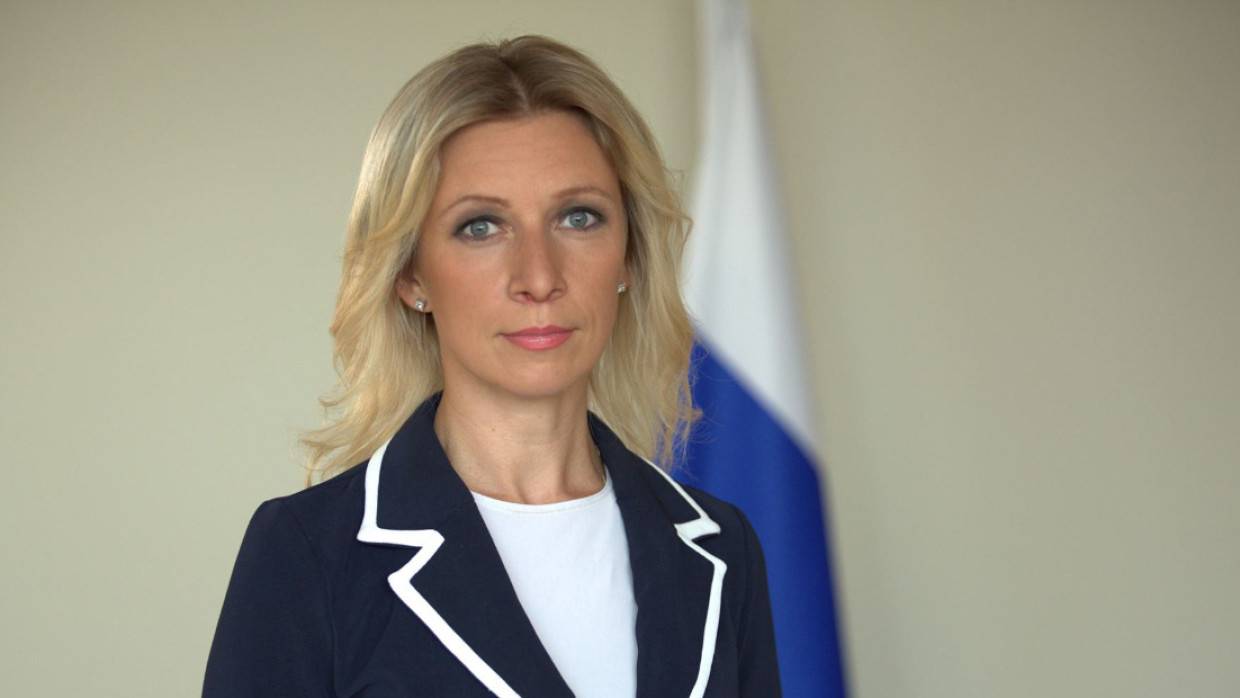 Захарова раскритиковала сообщение о нападении на Украину «под чужим флагом»