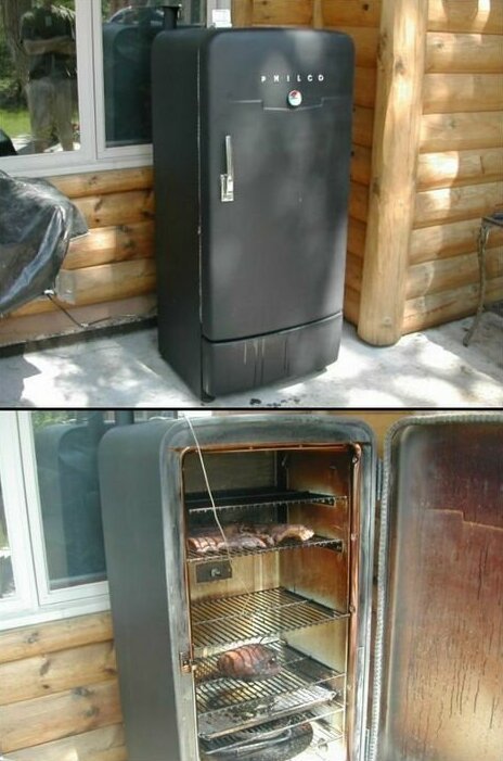 Реинкарнация старого холодильника: 15 классных идей для умельцев бытовая техника,идеи для дома,интерьер и дизайн,своими руками