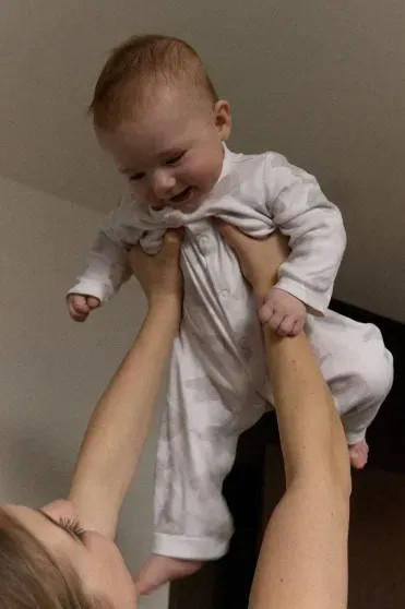 Александра Трусова с сыном