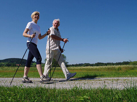 Скандинавская ходьба для пожилых: мода или необходимость возраст,зож,Медицина и здоровье,физкультура