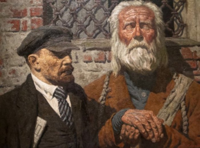 Беседа, 1989 год. Автор: Гелий Коржев. original.jpg#20323901596