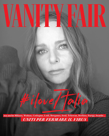 Ирина Шейк, Роберт Де Ниро и другие на обложках Vanity Fair в поддержку Италии, пострадавшей от коронавируса iloveitalia,Мода,Новости моды